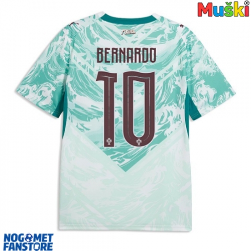 Portugal Bernardo Silva #10 Gostujuci Dres SP 2026 Kratak Rukav